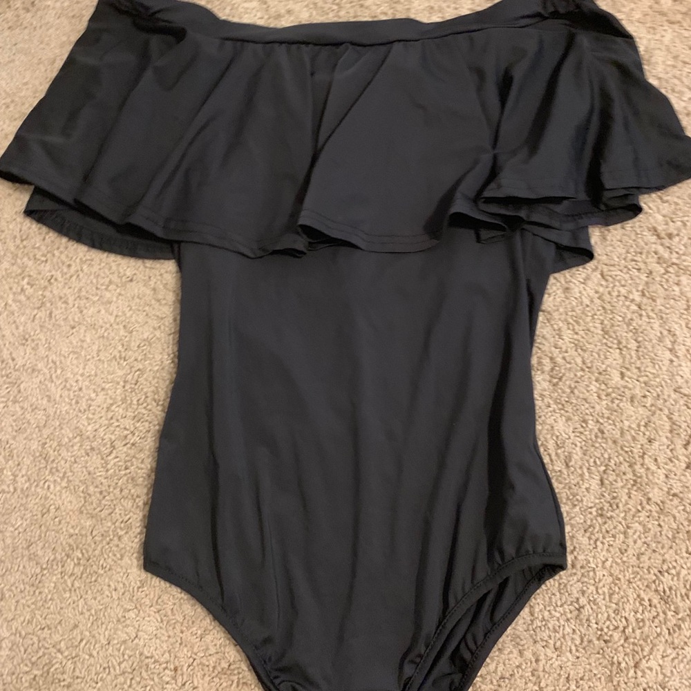 off the shoulder one piece